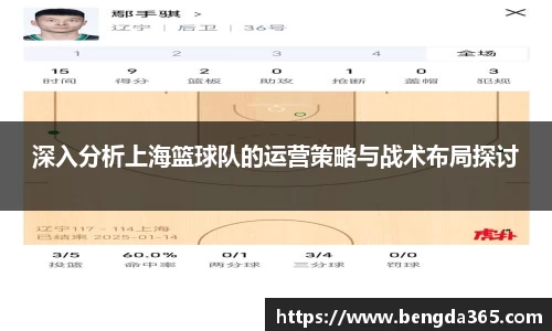 深入分析上海篮球队的运营策略与战术布局探讨