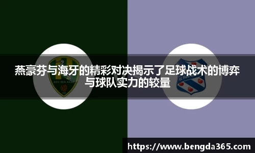 燕豪芬与海牙的精彩对决揭示了足球战术的博弈与球队实力的较量
