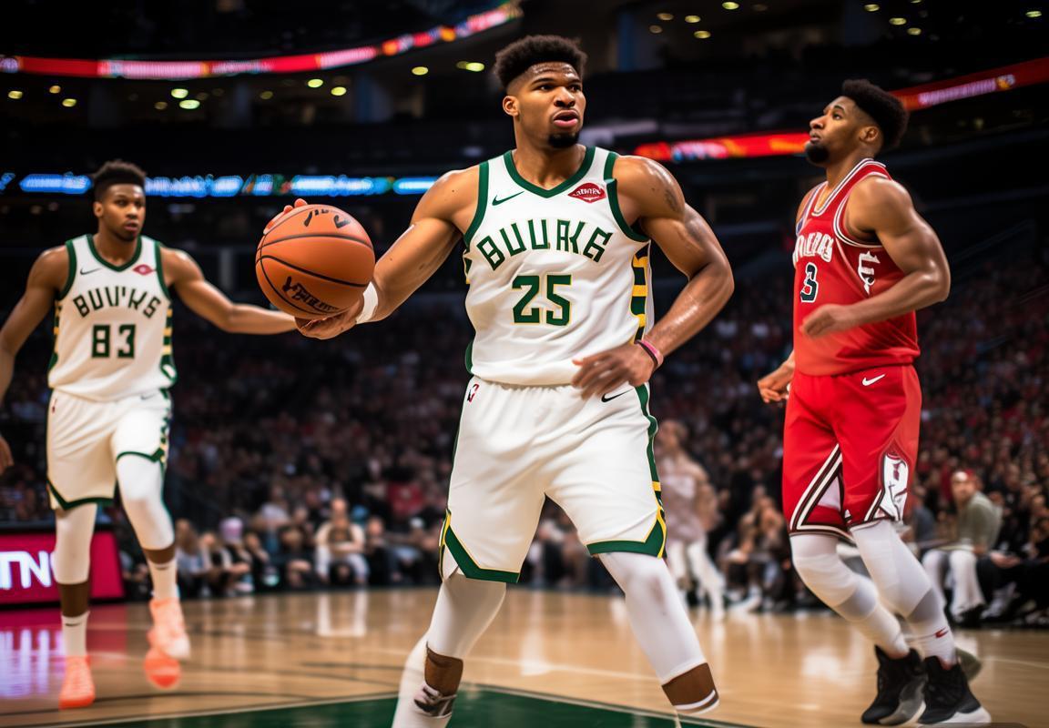 密尔沃基雄鹿队力克芝加哥公牛，字母哥统治攻防率队巩固东部排名